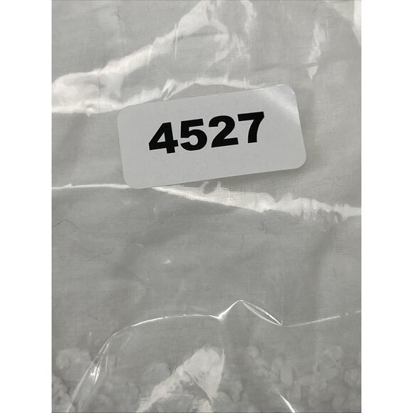 Roller Rabbit Embroidered Top Womens Large White Gauzy Ruffle Coastal Slit Back - Picture 11 of 11